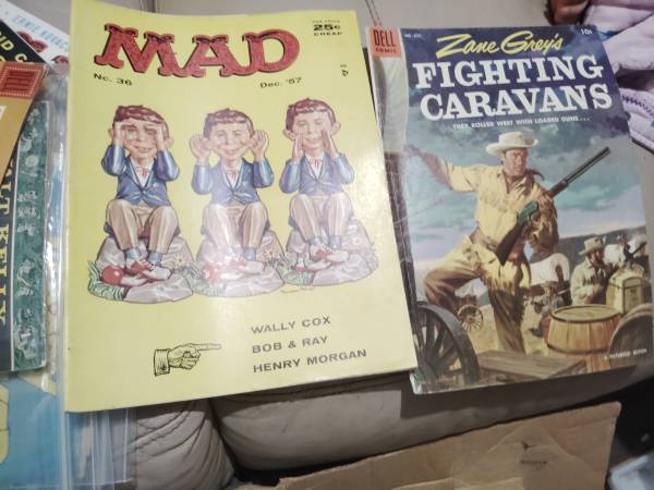 Vintage comics, newspaper, magazines 1