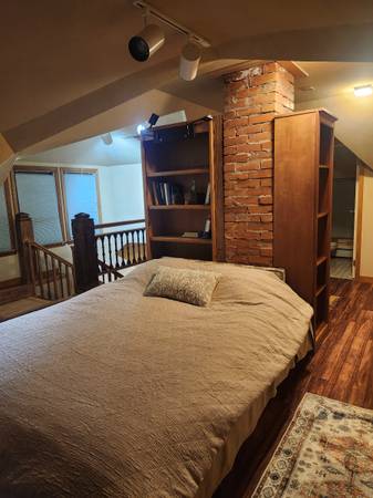 Private Master bedroom and Living room 1