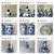 Blue & White Porcelain LOT (214 pcs) – Temple/Ginger Jars, Vases, Pla 5 thumbnail