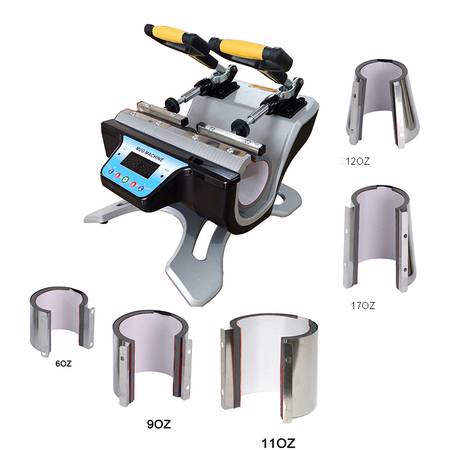 5in1 Double Station Sublimation Mugs Heat Press Machine Mug Transfer 1