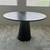 Solid White Oak 60”Diameter Round Modern Dining Table -Black Finish 1 thumbnail