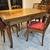 Antique dining table and hutch 12 thumbnail