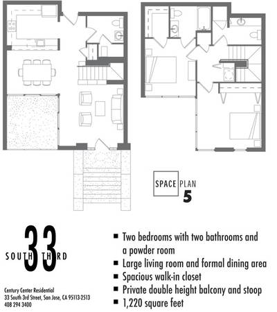 $3,495 / 2br - 1220ft2 - Idyllic 2BR Town Home, Downtown San Jose, Central A/C, Modern kitchen (san jose downtown)63879906239875122