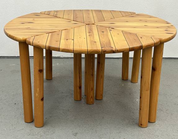 Swedish Pine End Table 4 Vintage Modular Side Tables by Troeds $295 Ea 1