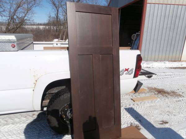new 30" x 80" 3 panel door slab 1
