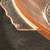 Jeannette Depression Glass Homespun Pink handled serving salad bowl 7 thumbnail