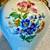 Vintage 1940-1960's Hand Painted Botanical Porcelain Lamp! 2 thumbnail