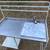 Portable Stainless Kitchen Counter w/ Sink for RV or Tent etc 2 thumbnail