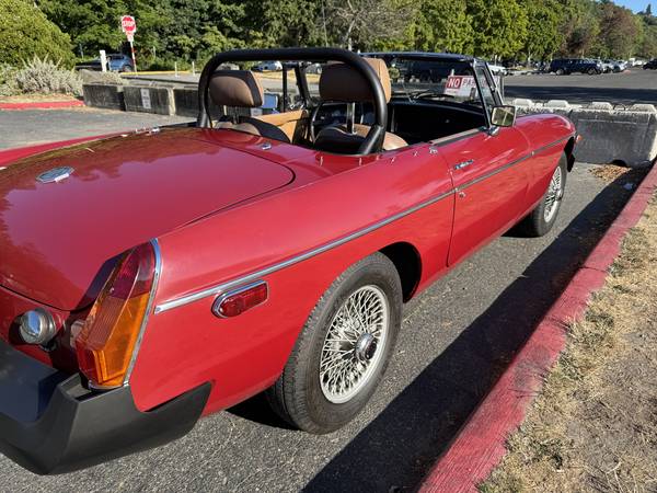 1980 MGB Roadster, 85 mil millas originales - $6.50063497718515459123
