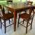 Solid wood dining table with 6 chairs & much more 21 thumbnail
