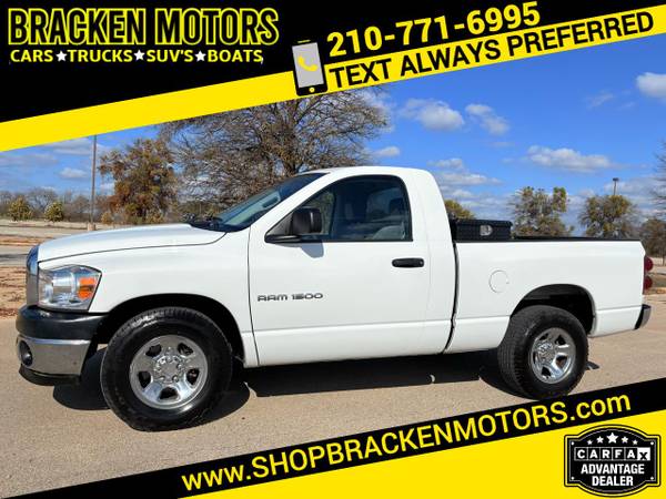 2007 Dodge Ram 1500 2WD Reg Cab SWB ST 1
