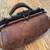 Vintage Antique Brown Leather Doctors Bag 1800s 3 thumbnail
