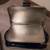 Vintage sandwich grill. Silver, cloth covered cord, 1940's? Works fine 2 thumbnail