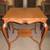 SCALLOP EDGE SQUARE TOP PARLOR / FOYER TABLE - CHERRY 1 thumbnail