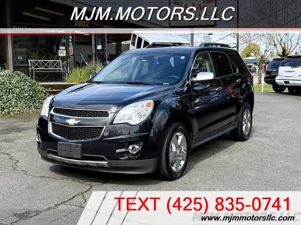 **2015** CHEVROLET EQUINOX LTZ, SPACIOUS, COMFORTABLE AND READY TO G - $8,49563477137407363120