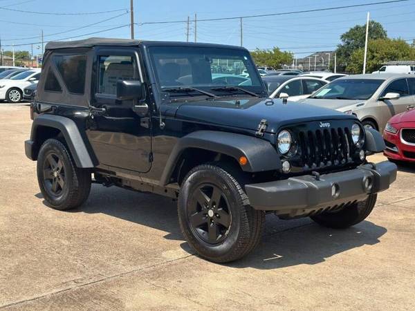 2017 Jeep  Wrangler  2dr.  Sport 4x4. . .   $4000 down - $19,900 (832-206-3054 👍☎)63622387319681123