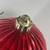 (14pc) Large Red Plastic Globe Tree Ornaments 8 thumbnail