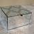 ELEGANT GLASS DECORATIVE BOX WITH VELVET INTERIOR 1 thumbnail