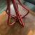 Vintage Sculptural Steel table lamp in the style of Royere A74 10 thumbnail