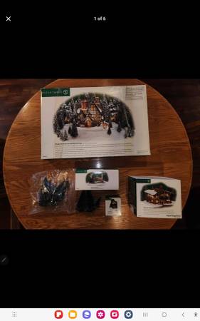 Department 56 Cabin Set 1