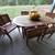 Beautiful Solid Teak Table & 6 Gorgeous Solid Teak Chairs 8 thumbnail