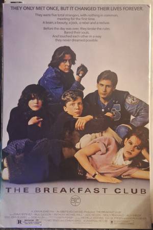 New Breakfast Club Poster 36" x 24" 1