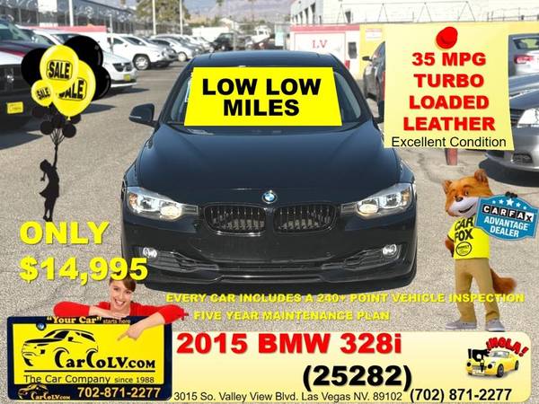 2015 BMW 3 Series 328i Sedan 4D 1
