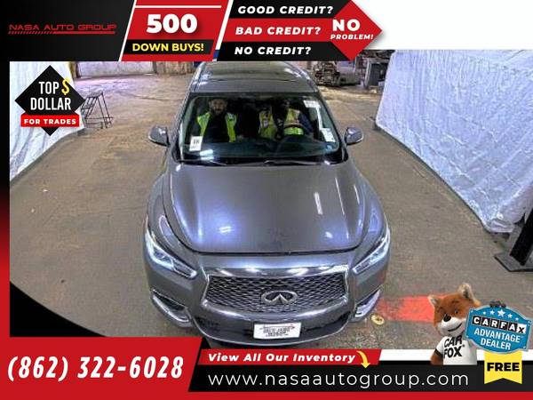 2017 Infiniti QX60 QX 60 QX-60 AWD - $10,200 (The price in this ad is the downpayment)63654721879681121