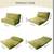 Maxyoyo Bean Bag Folding Couch/bed 5 thumbnail