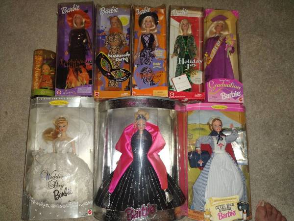 COLLECTABLE BARBIES 1