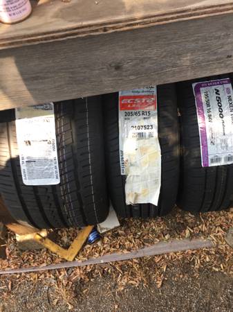 New assorted tires 1