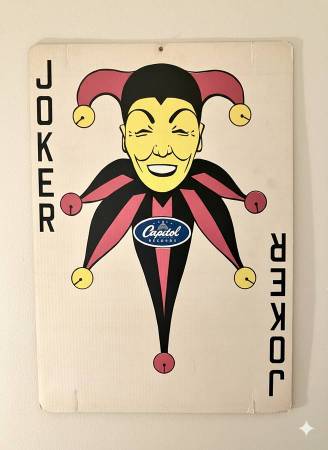 Record store display from 60s -- 17" x 28" 1