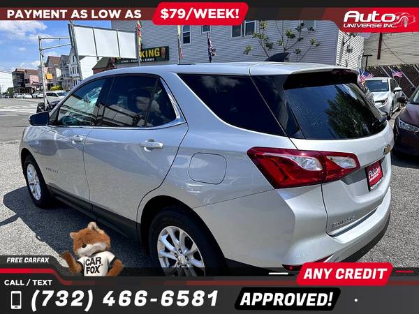 2019 Chevrolet Equinox LT 4x4SUV 4 x 4 SUV 4-x-4-SUV w2FL w 2 FL w-2-F - $500 (Todos los precios anunciados son PAGOS INICIALES)63614764412417124