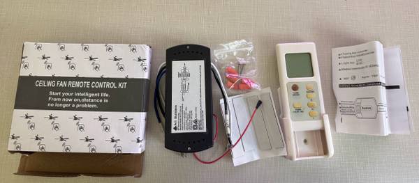 Universal Ceiling Fan Remote & Receiver Kit AS-CF239L 1