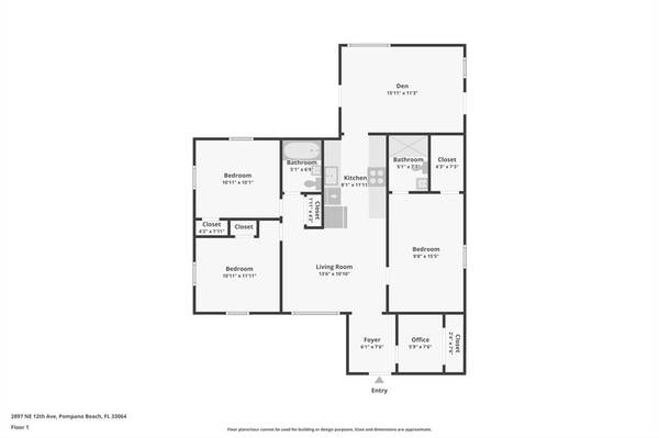 $430,000 / 3br - 1184ft2 - Updated Three Bedroom House in East Pompano Beach (Pompano Beach)64001845948674124