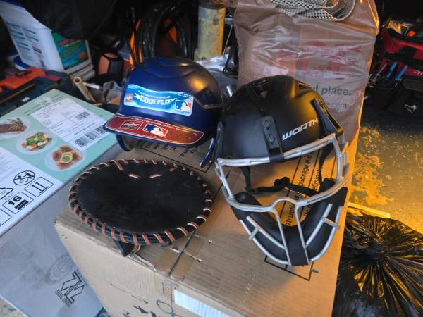 Baseball batting helmet 1