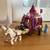 Lego-compatible Carriage with cats 1 thumbnail