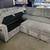 New 90x90 sleeper sectional couch with storage / free delivery 4 thumbnail