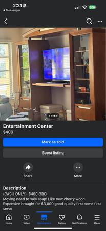 ENTERTAINMENT CENTER 1