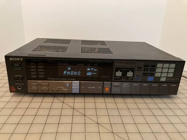 Vintage Sony Stereo Receiver Amplifier 1