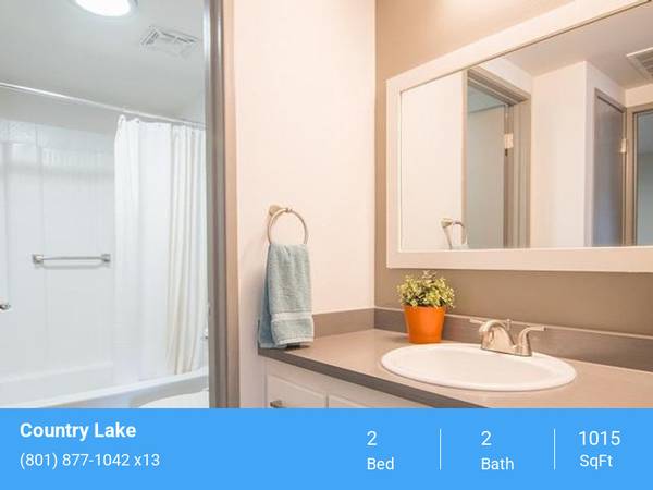 $1,305 / 2br - 1015ft2 - Dog Park, Freeway Access, Large Bedrooms, Central AC (Millcreek)63674190918273122