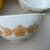 Pyrex Butterfly Gold 5 Piece Casserole Bowls 4 thumbnail