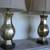 Pair Statement Brass Table Lamps 3 thumbnail