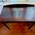 1800s Parlor Table, American Federal Style, Mahogany, Turned Legs, Car 4 thumbnail