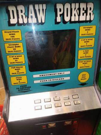 vintage draw poker 1