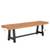 Patio ModernAcaciaWood OutdoorBench 3 thumbnail