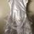 Girls new posh white satin dress size 5-6 2 thumbnail