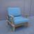 New solid teak outdoor deep seated set with Custom made to order Sunbr 3 thumbnail