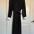 Gorgeous LIZ CLAIBORNE Black Dress White Trim Size 12 NEW w/ Tags! 10 thumbnail