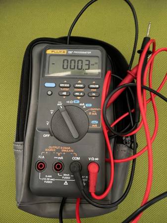 Fluke 787 ProcessMeter Calibrator Meter Multimeter in excellent order 1
